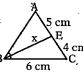 In the figure, x= ……..