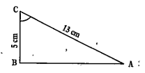 Find tan C in the given triangle