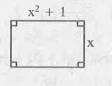 ఇచ్చిన ధీర్ఘచతురస్రము యొక్క వైశాల్య బహుపది A(x)=