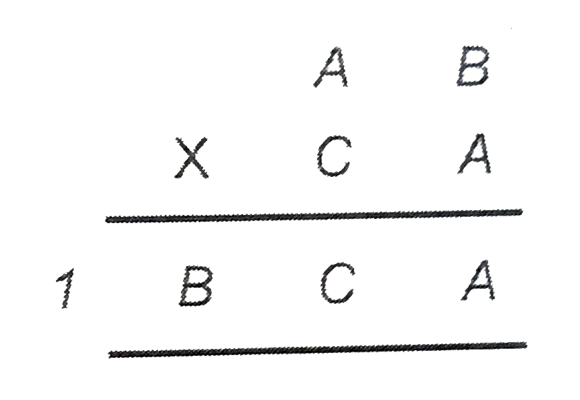 AB and CA are two -digit numbers which  satisfy  the multiplication:       If A,B,C are distinct  integers  from 2 to 5 , what is  the value  of A + B + C?