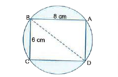 In the given Fig. 12.30, find the area of the shaded region.