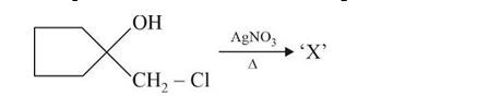 The product ‘X’ formed in following reaction is: