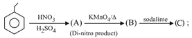 Product (C) of this reaction is