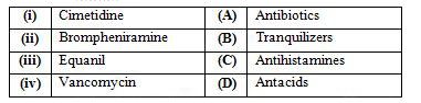 Match the following :