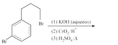 The major product of the following reaction is: