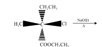 The major product of the following reaction is :