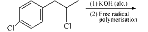 The major product of the following reaction is: