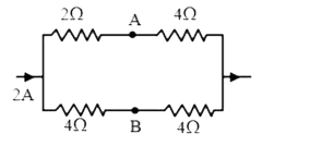 In adjacent circuit V(A)-V(B) will be -