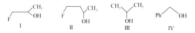 The order of reactivity of the following alcohols towards conc. HCl is :