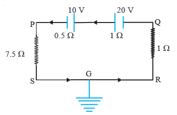 For the circuit shown, which option is incorrect