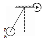 A metal rod of length 'L' and mass 'm' is pivoted at one end. A thin disk of mass 'M' and radius 'R' (< L) is attached at its centre to the free end of the rod. Consider two ways the disc is attached: (case A) - The disc is not free to rotate about its centre and (case B) - the disc is free to rotate about its centre. The rod-disc system after being released from the same displaced position. Which of the following statement(s) is(are) true?