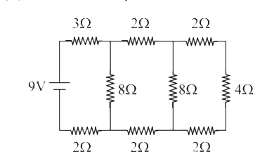 In the circuit shown in the figure, the current  through the