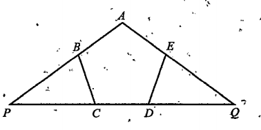 In the figure, A B C D E is a pentagon with all sides of the same length and all angles of the same size. The sides A B.