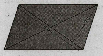 Compute the area of the parallelogram below: