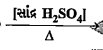 નીચેના પ્રક્રિયામાં X અને Y અનુક્રમે શું છે?   પ્રોપેન નાઈટ્રાઈલ + ઈથેનોલ + H(2)O     X+Y