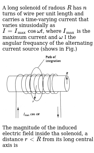 Current in a solenoid formula picture