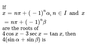 If 2tanx 1 Tan 2x 1 Then X Can Equal Check All Th