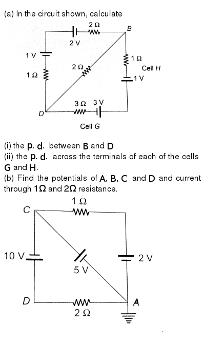 A In The Circuit Shown Calculate Img Src D10lpgp6xz