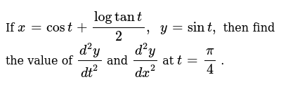 Use The Chain Rule To Find Dw Dt W Ln X2 Y2 Z2 X 7 Sin