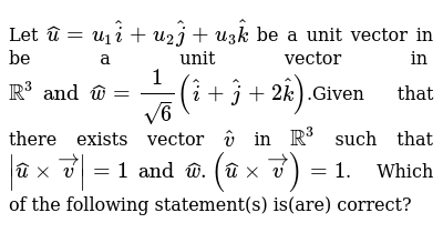 For What Value Of K Will The Vector U 1 K 5 In V 3 R Be A Li