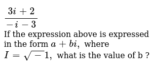 3i 2 I 3 Br If The Expression Above Is Expressed In T