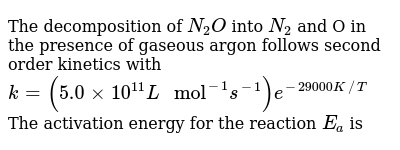 The Decomposition Of N 2 O Into N 2 And O In The Presence O