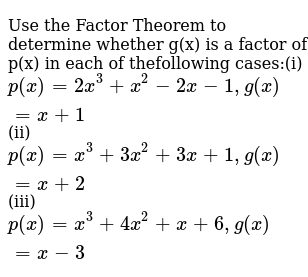Solve G X For The Given Domain G X 3x 2 2x 1 G 6 2