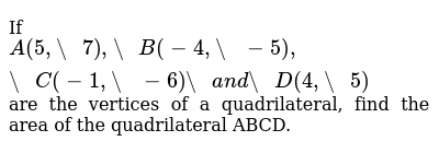 The Diagonals Of Quadrilateral Abcd Intersect At Point E Ae 5x 1