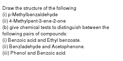 Draw The Structure Of The Following Br I P Methylbenzaldehyde