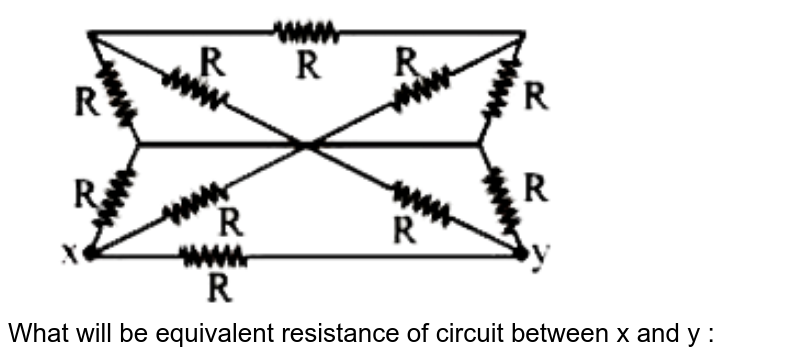 <img src="https://d10lpgp6xz60nq.cloudfront.net/physics_images/NEET_MJT_1_E01_032_Q01.png" width="80%"> <br> What will be equivalent resistance of circuit between x and y :