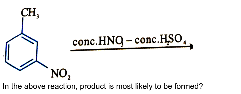 In the above reaction, product is most likely to be formed?