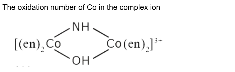 Find the oxidation number of Cu in the complex ion: [CuNH34]2+
