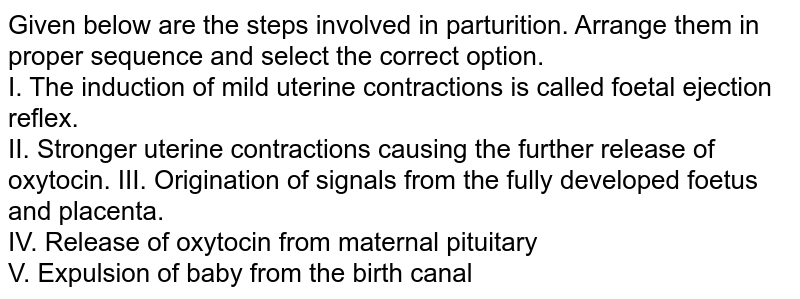 Signals For Parturition Originate From 1 Placenta Only 2 Fully De 