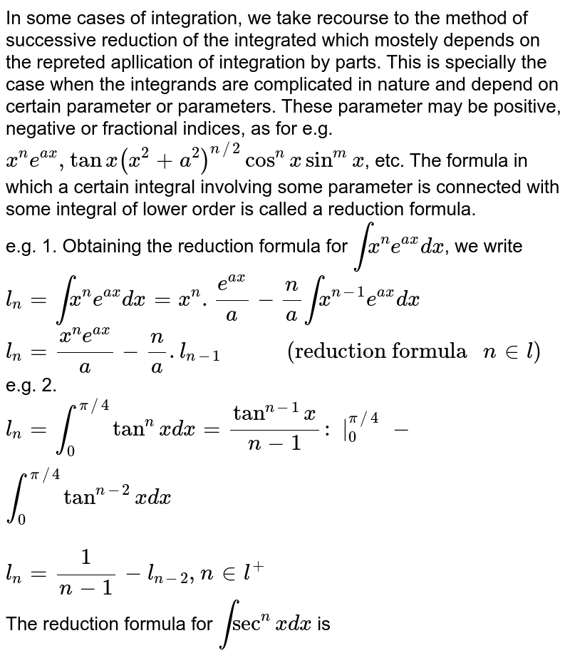 Reduction formula of integration from 0to1 x^n arctan x