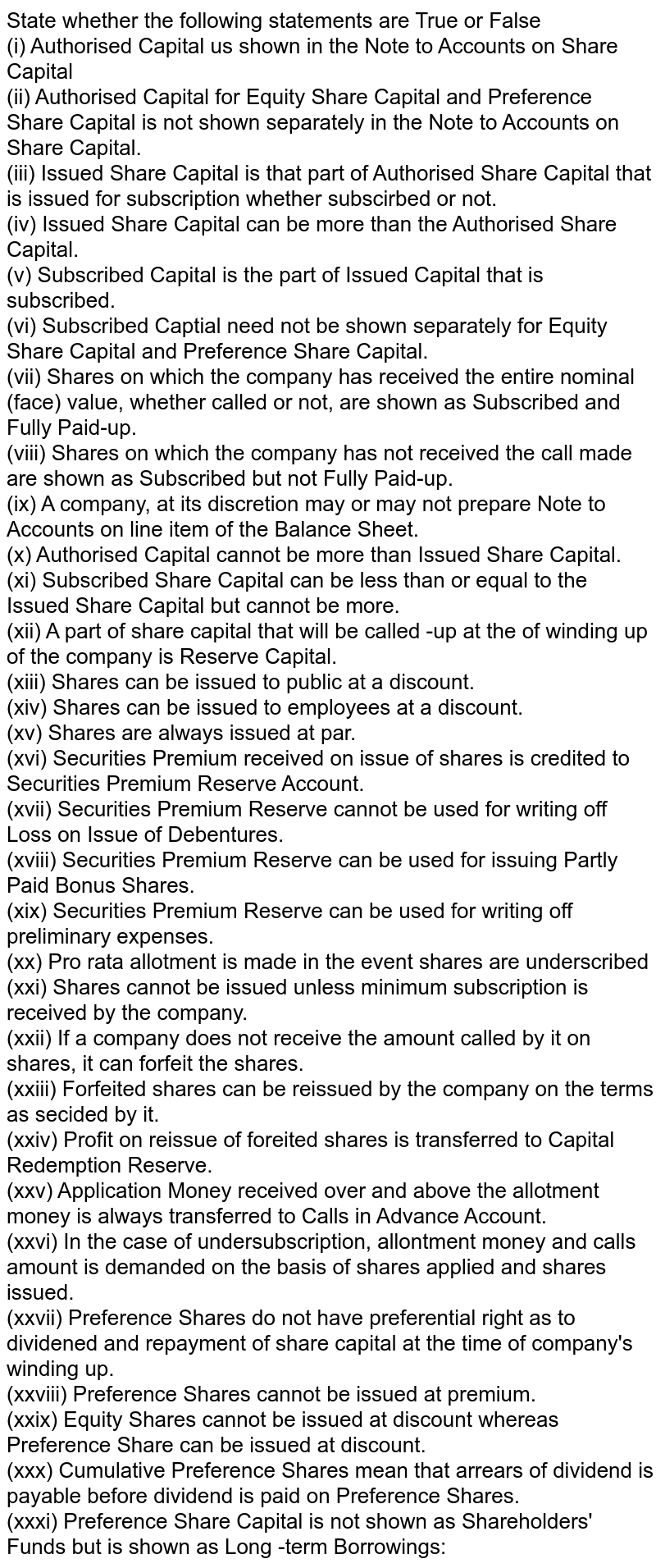 which-shares-are-issued-as-part-of-capitalisation-of-reserves