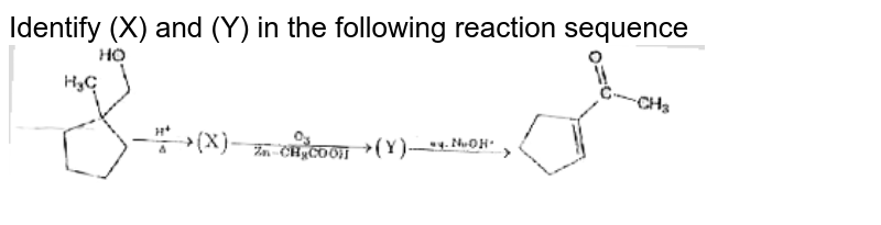 Identify (X) and (Y) in the following reaction sequence <br> <img src="https://d10lpgp6xz60nq.cloudfront.net/physics_images/FIITJEE_CHE_MB_09_C04_SLV_016_Q01.png" width="80%">