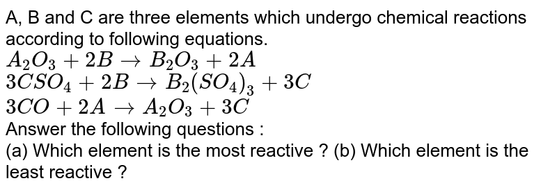 P Q And R Are 3 Elements Which Undergo Chemical Reactions Accordi P Q And R Are 3 Elements Which Undergo Chemical Reactions Accordi