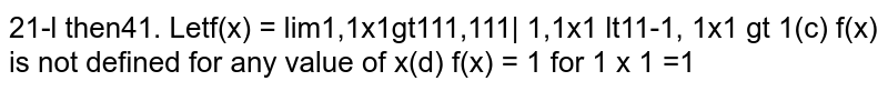 let `f(x)=lim_(n->oo) (x^(2n)-1)/(x^(2n)+1)`