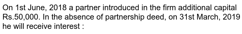 What Rules Of Partnership Apply In The Absence Of Partnership Deed