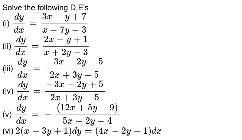 solve-dy-dx-2x-3y-1-3x-2y-2