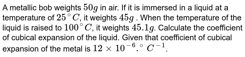 coefficient of cubical expansion of air