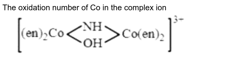 Find the oxidation number of Cu in the complex ion: [CuNH34]2+