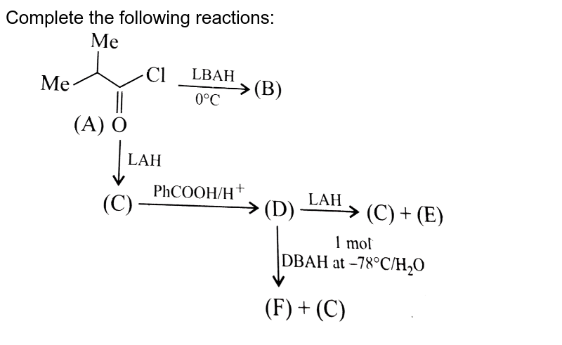 Identify A And B In The Following Reaction.