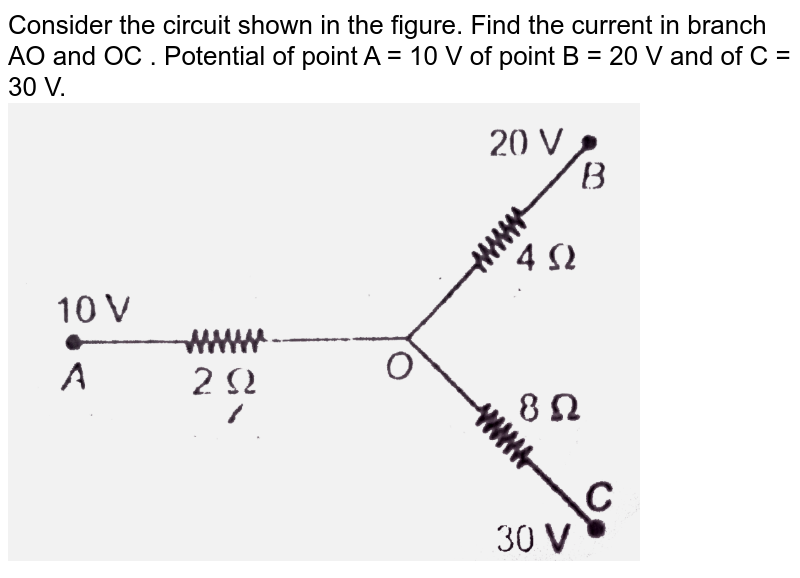 In the circuit shown in figure the current in 4Ω resistance is 1.