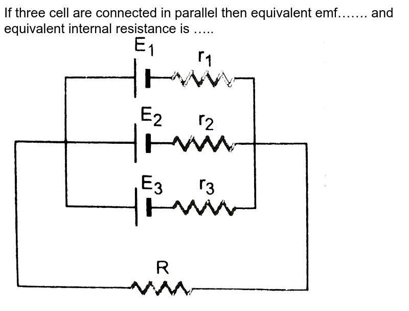 Two batteries of emf ε1 and ε2 ε2 > ε1 and internal resistances r1