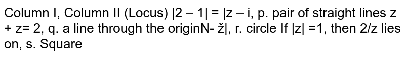 If `|z+barz|+|z-barz|=2` then z lies on (a) a straight line (b) a set of four lines (c) a circle (d) None of these