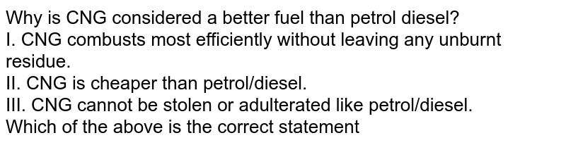 cng is better than petrol and diesel