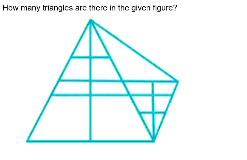 How many triangles are there in the figure?
