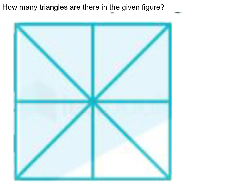 How many triangles are there in the figure?