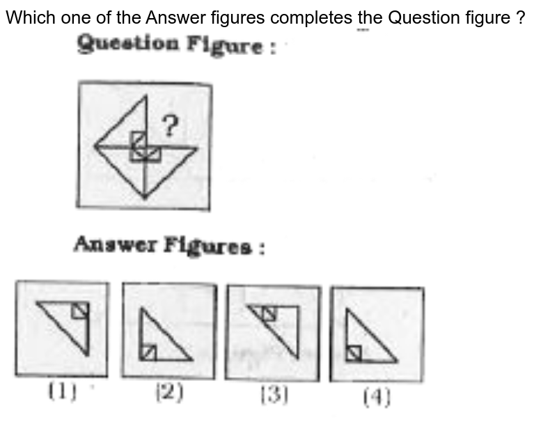 Which figure completes the statement